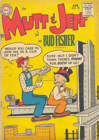 Cover for Mutt & Jeff (DC, 1939 series) #78