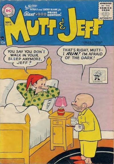 Cover for Mutt & Jeff (DC, 1939 series) #89