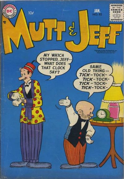 Cover for Mutt & Jeff (DC, 1939 series) #92