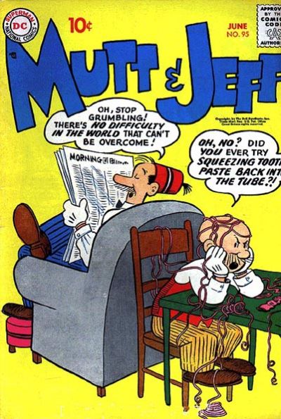 Cover for Mutt & Jeff (DC, 1939 series) #95