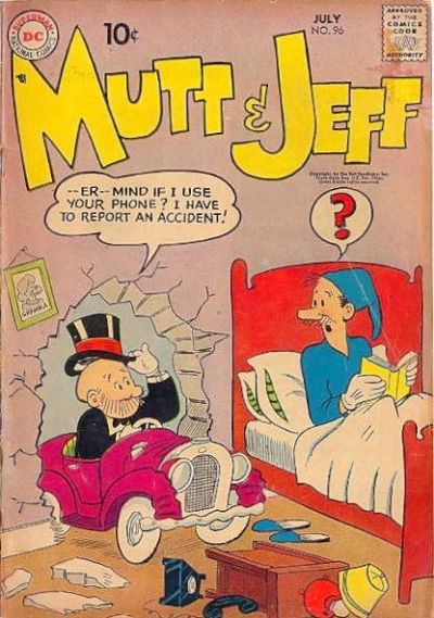 Cover for Mutt & Jeff (DC, 1939 series) #96
