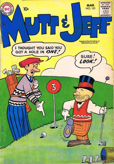 Cover for Mutt & Jeff (DC, 1939 series) #101
