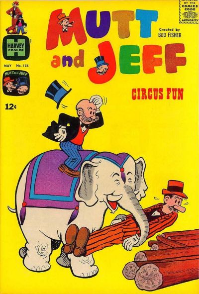 Cover for Mutt & Jeff (Harvey, 1960 series) #135