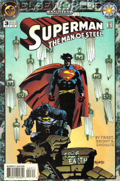 Cover for Superman: The Man of Steel Annual (DC, 1992 series) #3 [Direct Sales]