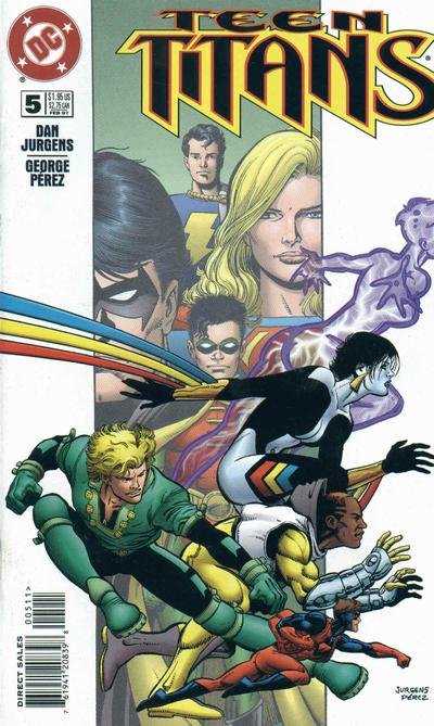 Cover for Teen Titans (DC, 1996 series) #5