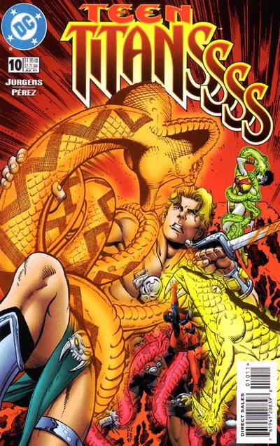 Cover for Teen Titans (DC, 1996 series) #10