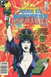 Cover for Elvira's House of Mystery (DC, 1986 series) #8 [Newsstand]