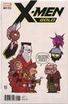 Cover Thumbnail for X-Men: Gold (2017 series) #1 [Skottie Young Marvel Babies Variant]