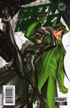 Cover for Green Hornet (Dynamite Entertainment, 2010 series) #1 [[12.] J. Scott Campbell Kick Ass retailer shared exclusive - green foil]