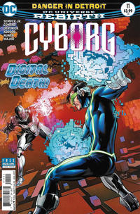 Cover for Cyborg (DC, 2016 series) #11 [Will Conrad Cover]