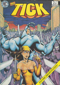 Cover Thumbnail for The Tick (New England Comics, 1988 series) #3 [Second Printing]