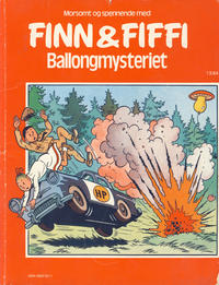 Cover for Finn & Fiffi (Skandinavisk Presse, 1983 series) #13/1984 - Ballongmysteriet