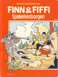 Cover for Finn & Fiffi (Skandinavisk Presse, 1983 series) #15/1984 - Spøkelsesborgen