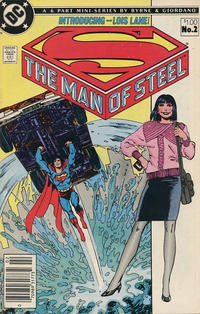 Cover Thumbnail for The Man of Steel (DC, 1986 series) #2 [Canadian]