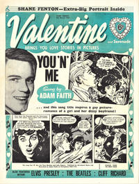 Cover Thumbnail for Valentine (IPC, 1957 series) #9 March 1963
