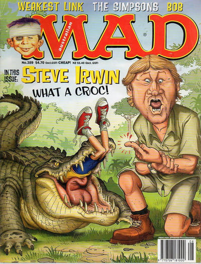 Cover for Mad Magazine (Horwitz, 1978 series) #389