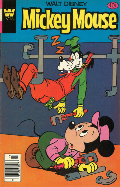 Cover for Mickey Mouse (Western, 1962 series) #201 [Whitman]