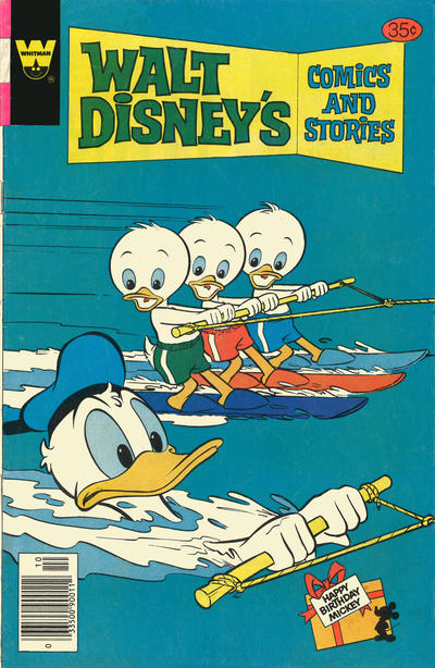 Cover for Walt Disney's Comics and Stories (Western, 1962 series) #v39#1 / 457 [Whitman]