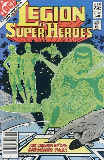 Cover for The Legion of Super-Heroes (DC, 1980 series) #295 [Canadian]
