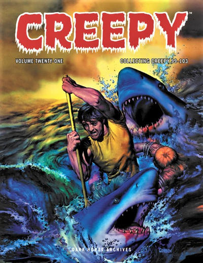 Cover for Creepy Archives (Dark Horse, 2008 series) #21