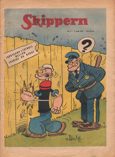 Cover for Skippern (Allers Forlag, 1947 series) #5/1953