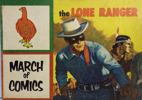Cover for Boys' and Girls' March of Comics (Western, 1946 series) #165 [Red Goose Shoes]