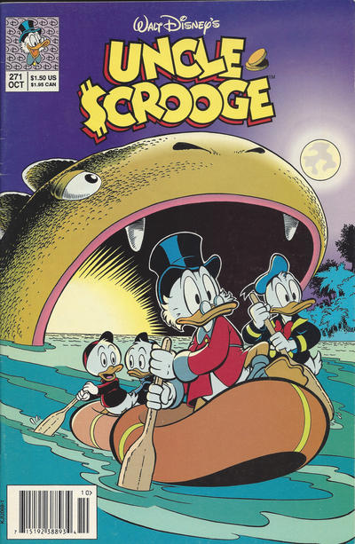 Cover for Walt Disney's Uncle Scrooge (Disney, 1990 series) #271 [Newsstand]