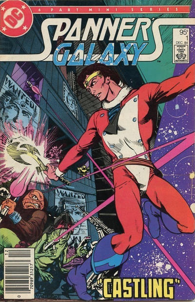 Cover for Spanner's Galaxy (DC, 1984 series) #1 [Canadian]