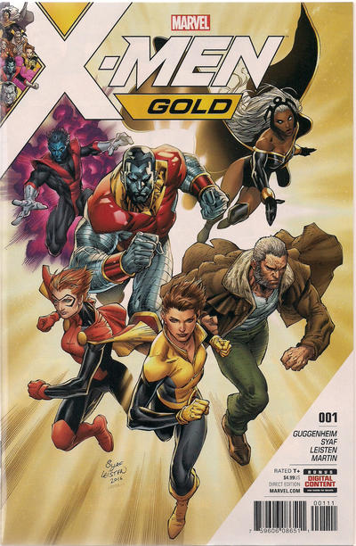 Cover for X-Men: Gold (Marvel, 2017 series) #1