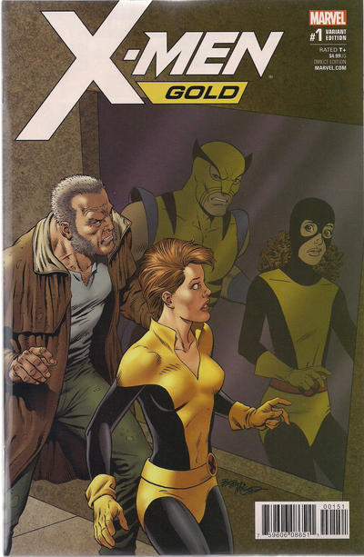 Cover for X-Men: Gold (Marvel, 2017 series) #1 [Incentive Bob McLeod Variant]