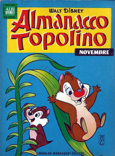 Cover for Almanacco Topolino (Mondadori, 1957 series) #95