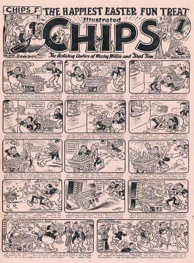 Cover for Illustrated Chips (Amalgamated Press, 1890 series) #2429