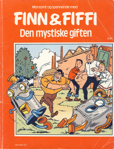 Cover for Finn & Fiffi (Skandinavisk Presse, 1983 series) #6/1984 - Den mystiske giften