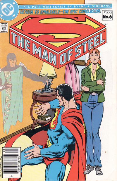 Cover for The Man of Steel (DC, 1986 series) #6 [Newsstand]