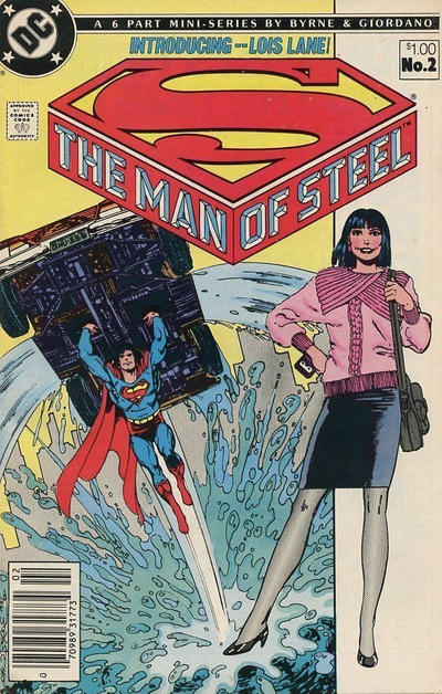 Cover for The Man of Steel (DC, 1986 series) #2 [Canadian]