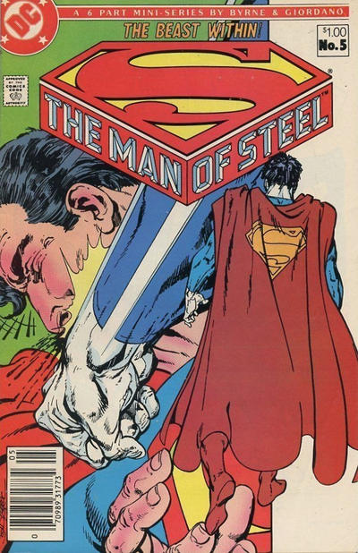 Cover for The Man of Steel (DC, 1986 series) #5 [Canadian]