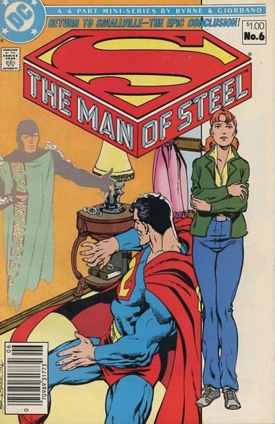 Cover for The Man of Steel (DC, 1986 series) #6 [Canadian]