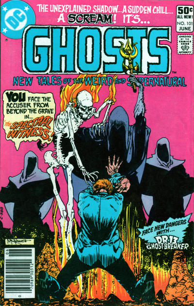 Cover for Ghosts (DC, 1971 series) #101 [Newsstand]