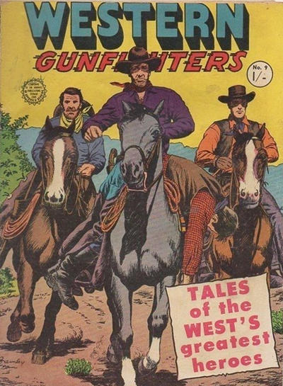 Cover for Western Gunfighters (Horwitz, 1961 series) #9