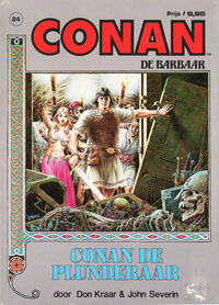 Cover Thumbnail for Conan de barbaar (Juniorpress, 1984 series) #24 - Conan de plunderaar