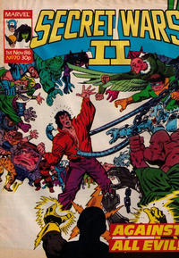 Cover Thumbnail for Secret Wars II (Marvel UK, 1986 series) #70