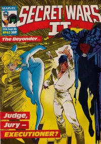 Cover Thumbnail for Secret Wars II (Marvel UK, 1986 series) #63