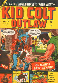 Cover Thumbnail for Kid Colt Outlaw (Bell Features, 1950 series) #12