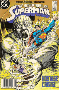 Cover for Adventures of Superman (DC, 1987 series) #443 [Canadian]