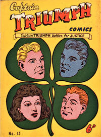Cover Thumbnail for Captain Triumph Comics (K. G. Murray, 1947 series) #15