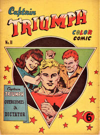 Cover Thumbnail for Captain Triumph Comics (K. G. Murray, 1947 series) #11