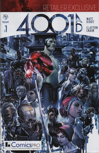 Cover for 4001 A.D. (Valiant Entertainment, 2016 series) #1 [Comics Pro Retailer Exclusive]