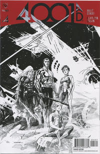 Cover Thumbnail for 4001 A.D. (Valiant Entertainment, 2016 series) #4 [Cover H - Ryan Sook Sketch]