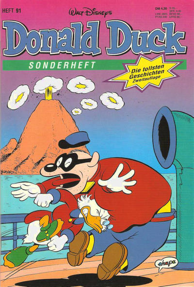 Cover for Die tollsten Geschichten von Donald Duck - Zweitauflage (Egmont Ehapa, 1983 series) #91