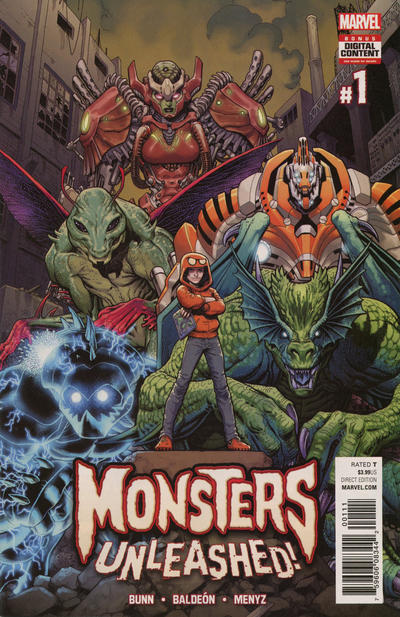 Cover for Monsters Unleashed (Marvel, 2017 series) #1 [Art Adams]
